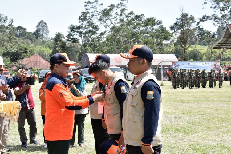Diklatsar BPBD Se-provinsi Jambi Di kerinci/ foto: juanda ampar