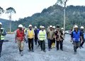 Fachrori Tinjau PLTA Batang Merangin Kerinci / foto: juanda ampar