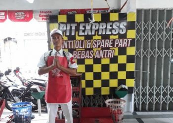 Layanan Pit Express, Servis Motor Bebas Antri/ foto: ist