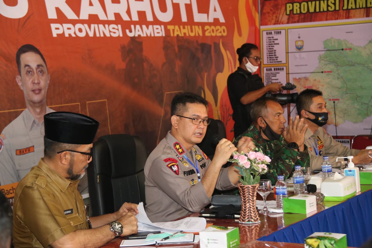 Kapolda Jambi Ijen pol Firman Santyabudi