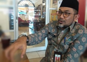 Sekda Provinsi Jambi Sudirman Sekda Saat di Jumpai di kantornya Jumat 21 Juli 2023/ Foto: Melli/ Ampar