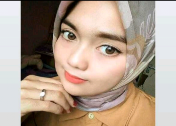 Melani Dwi Risana (30) warga Pemayung, Kabupaten Batanghari, Jambi meregang nyawa usai menjadi korban tabrak lari, Sabtu (3/4/2021). Foto/iNews TV/Joni Fidaus