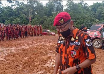 Ketua MPW Pemuda Pancasila Provinsi Jambi Adri SH,MH yang akrab sering disapa Panglima.