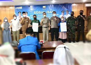 Kesbangpol Jambi Gelar Sosialisasi Bahaya Radikalisme dan Terorisme, Kuala Tungkal Kabupaten Tanjabbar, Selasa (12/10/2021)