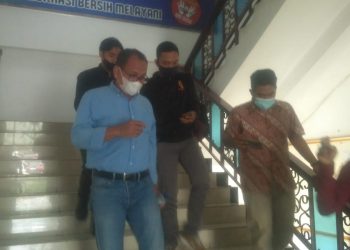 Kusnidar Usai Diperiksa KPK, Foto: Ichsan