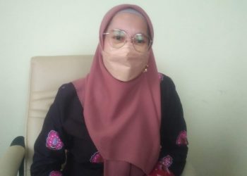 Kasi Pelayanan Penata Usaha Pajak dan Penerima Lain UPTD Samsat Kota Jambi, Winda Adriana/ Foto: Ichsan