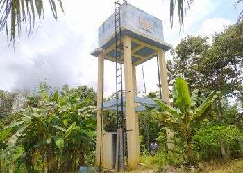 Penampakan Proyek Pamsimas yang Terbangkalai tak Berfungsi/Foto: Dedi (ampar)