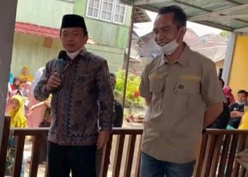 Al Haris (kanan), Hasan Mabruri (kiri)/ foto; doc.bohok