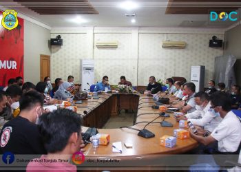 Sekda Tanjab Timur Rapat persiapan kejurnas balap motor