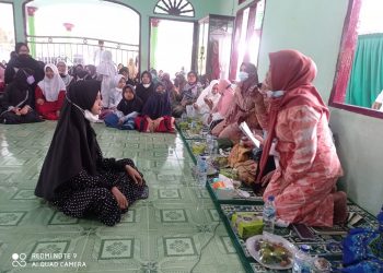 Hj Wirdayanti Romi Road Show BKMT di Masjid Al-Fajri SK 12 Kelurahan Bandar Jaya