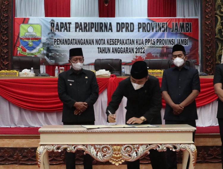 Paripurna di gedung DPRD Provinsi Jambi/ Foto: doc.ist