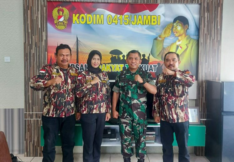 GM FKPPI Silaturahmi bersama Komandan Kodim 0415/Jambi/ist