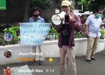 LSM Mappan Desak Kejagung RI Pecat Kajari Imran Yusuf, Kantor Kejagung RI, Jakarta, Rabu (25/11/2021)/ ist.net