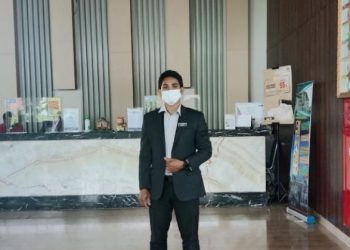 Husein, Marketing Komunikasi Liminor Hotel Jambi (Foto: Meli/ampar)