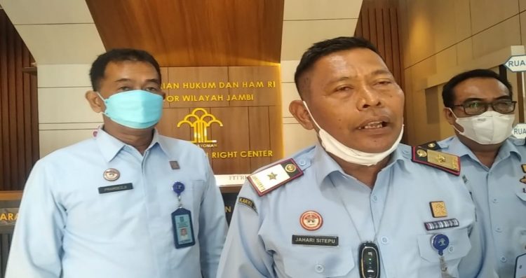 Kepala Kantor Wilayah Kementerian Hukum dan Hak Asasi Manusia (kakanwil kemenkumham) Jambi, Muhammad Jahari Sitepu/ Foto: ist