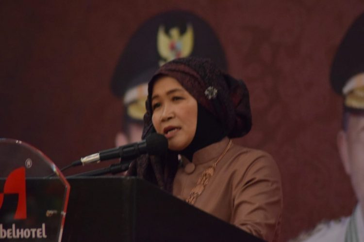 Hj Hesti Haris, Ketua Dekranasda provinsi jambi/ Ist