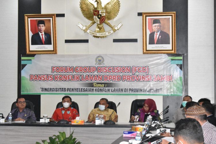 Danrem 042/Gapu jadi Narsum FGD Pansus DPRD Jambi (Foto: doc.@PanremGapu)