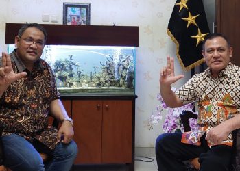 Ketum JMSI (kanan) dan Ketua KPK RI (kiri) / Foto: ist.doc
