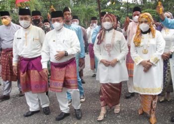 Al Haris Gubernur Jambi saatmenghadiri HUT Merangin, Rabu 22/12/2021 (Foto: doc.@kominfo)