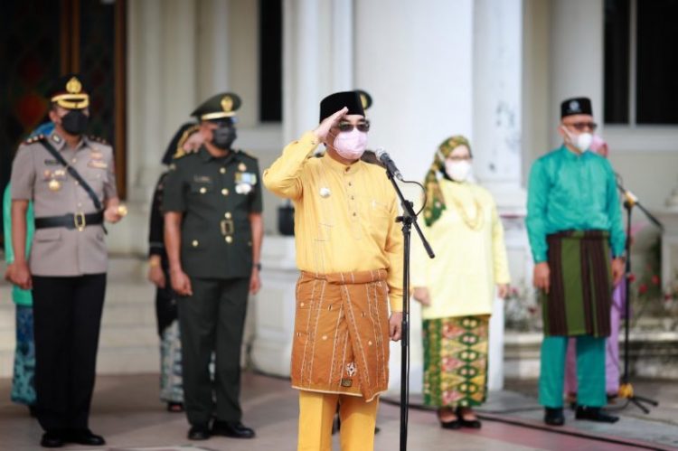 Pemkab Tanja Barat Gelar Upacara HUT Jambi ke-65 /ist