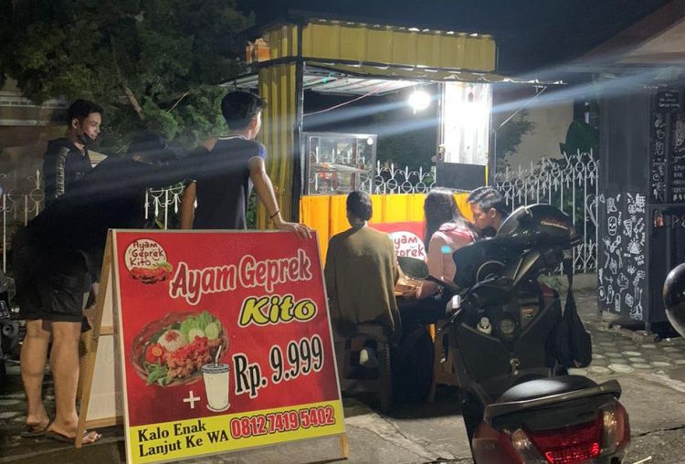 Ayam Geprek Kito (foto: meli)