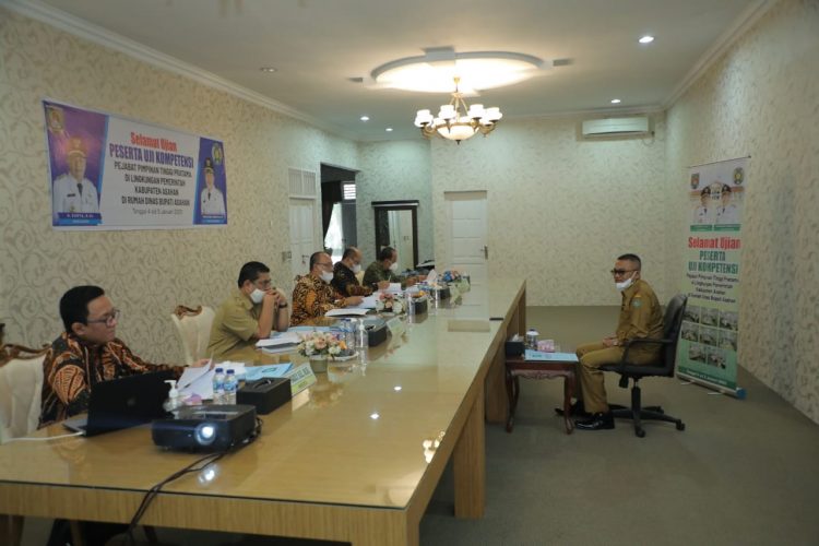 14 Pejabat Eselon II Pemkab Asahan Ikuti Uji Kompetensi (Foto: doc.ist)