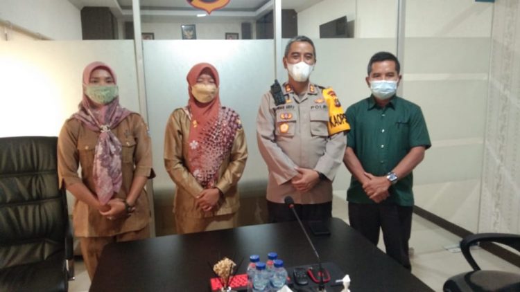 Kapolres Merangi Sambut Kunjungan IARMI Merangin (Foto: doc>@humas)