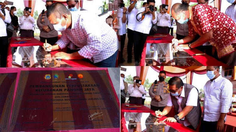 PetroChina Serah Terima Program Tanggung Jawab Sosial ke Pemkab Tanjab Timur/IST