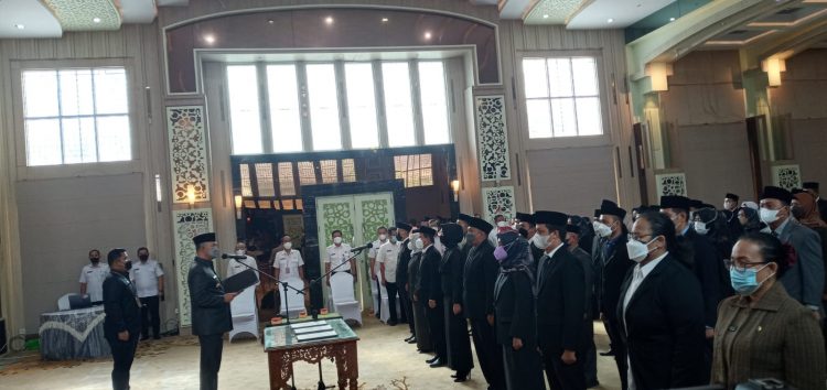 Walokta Fasha Lantik 59 Pejabat Administrator dan Pengawas/ AMPAR