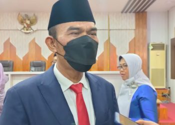 Agus Herianto Dilantik menjadi kepala inspektorat provinsi Jambi (Foto: Riky)