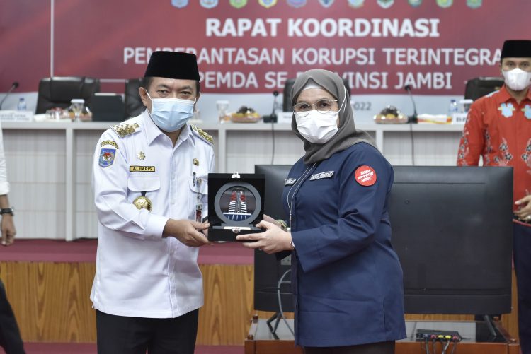 Rakor Pemberantasan Korupsi Bersama KPK, Al Haris Sebut Jambi Sudah Membuat Renacana Aksi/ ist