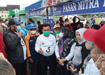 Gelar Pangan Murah, PMT Dishanpan Jambi di Serbu Masyarkat/ ampar