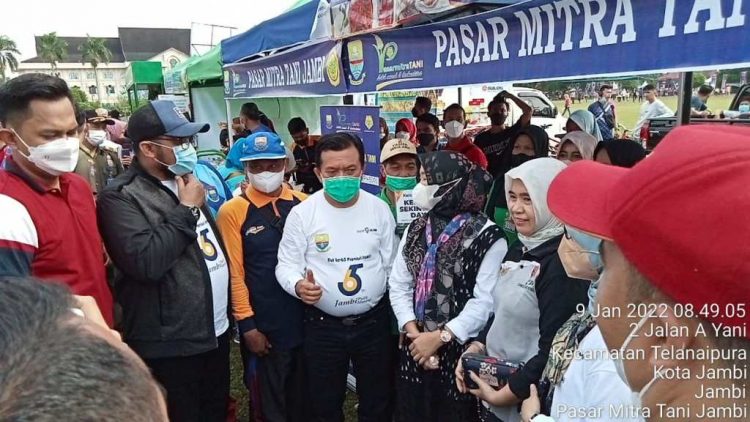 Gelar Pangan Murah, PMT Dishanpan Jambi di Serbu Masyarkat/ ampar