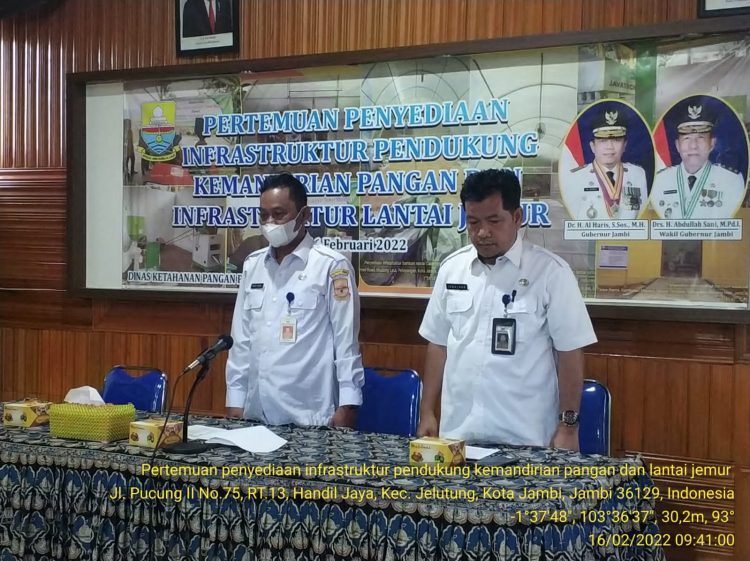 Dishanpan Jambi Gelar Pertemuan Bersama Pengurus Gapoktan, Bahas Ini/ampar