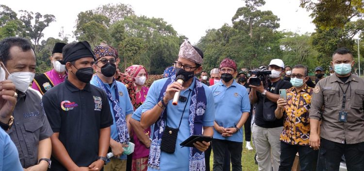 Sandiaga Uno Pastikan Desa Wisata Muaro Jambi Tembus 50 Desa Wisata Terbaik Indonesia/ AMPAR
