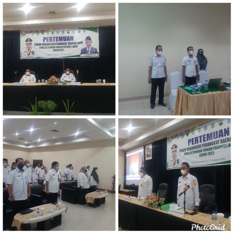 Dishanpan Jambi Gelar Forum OPD, Amir: Memantapkan Ketahanan Pangan 2023/ AMPAR