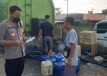 Polres Merangin Kawal Distributor Minyak Goreng/ ist