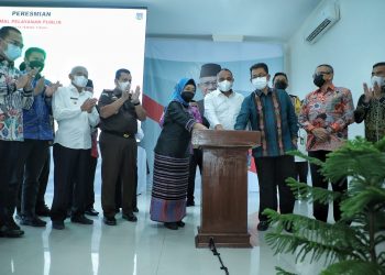 Bupati Asahan Hadiri Peresmian Mal Pelayanan Publik Kota Tebing Tinggi/ IST