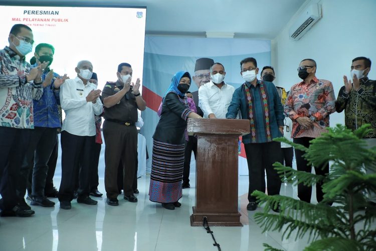 Bupati Asahan Hadiri Peresmian Mal Pelayanan Publik Kota Tebing Tinggi/ IST