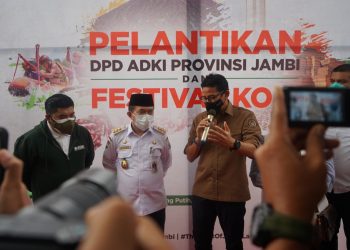 Al Haris ke Sandiaga Uno: Jambi Siapkan Desa Kreatif Bangkitkan Ekonomi/ AMPAR