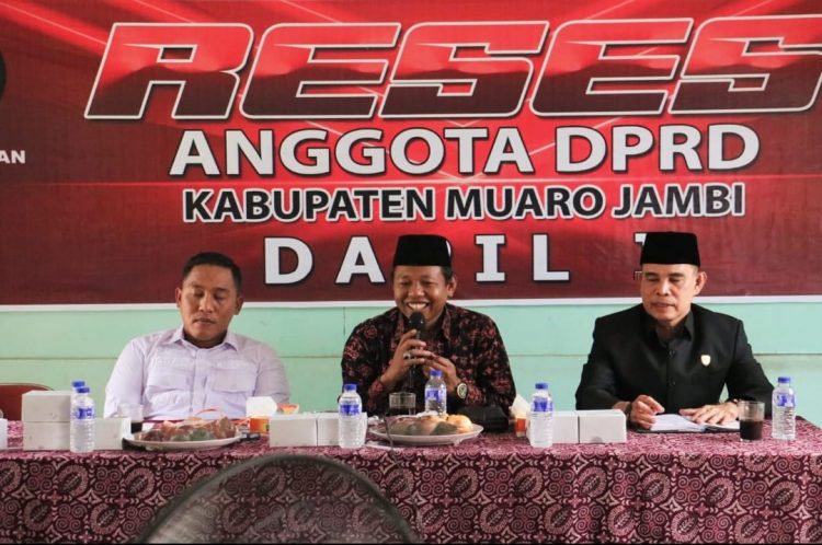 Anggota DPRD Provinsi Jambi Akmaluddin Serap Aspirasi Masyarakat Sengeti/ AMPAR
