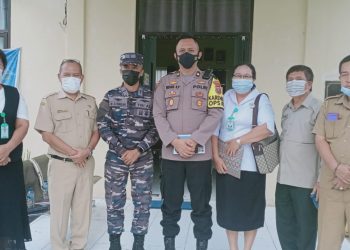 Kapolres Asahan Tinjau Vaksinasi Serentak Melalui Zoom Meeting Bersama Kapolri/ ist