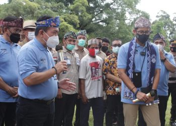 Usai Kunker Saniaga Uno, Al Haris Janji Akan Majukan Kawasan Candi Muaro Jambi/ ist