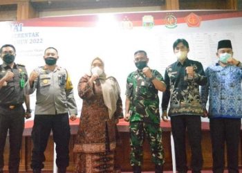 Masnah Hadiri Deklarasi Damai Pilkades Gelombang 1 Muaro Jambi