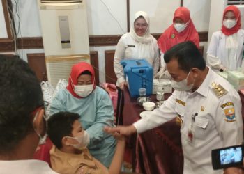 Al Haris Ikuti Pencanangan BIAN 2022, Sasarannya 710 Ribu Anak