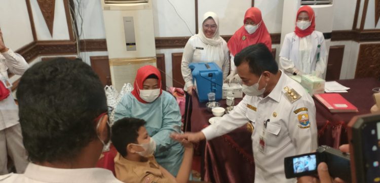 Al Haris Ikuti Pencanangan BIAN 2022, Sasarannya 710 Ribu Anak