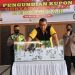 Polresta Deli Serdang laksanakan Penarikan undian Door Prize  Gebyar Vaksinasi Presisi./AMPAR