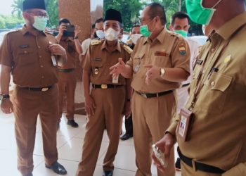 Hari Pertama Masuk Kerja, Wagub Abdullah Sani Sidak ke OPD