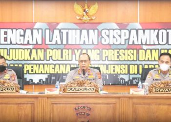 Buka Simpamkota, Kapolda : Jangan Sampai Ada Tindakan Yang Salah/ ampar