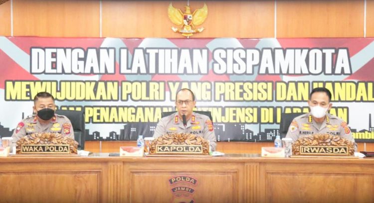 Buka Simpamkota, Kapolda : Jangan Sampai Ada Tindakan Yang Salah/ ampar